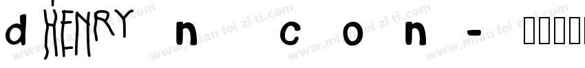 din con字体转换